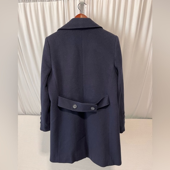 Forecaster of Boston Vintage 100% Wool Women's Coat Sz 10 Blue Union US Made - Picture 4 of 7